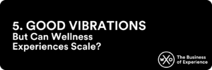 Business of Experience: Good Vibrations