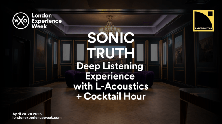 L-Acoustics | Deep Listening Experience + Cocktails