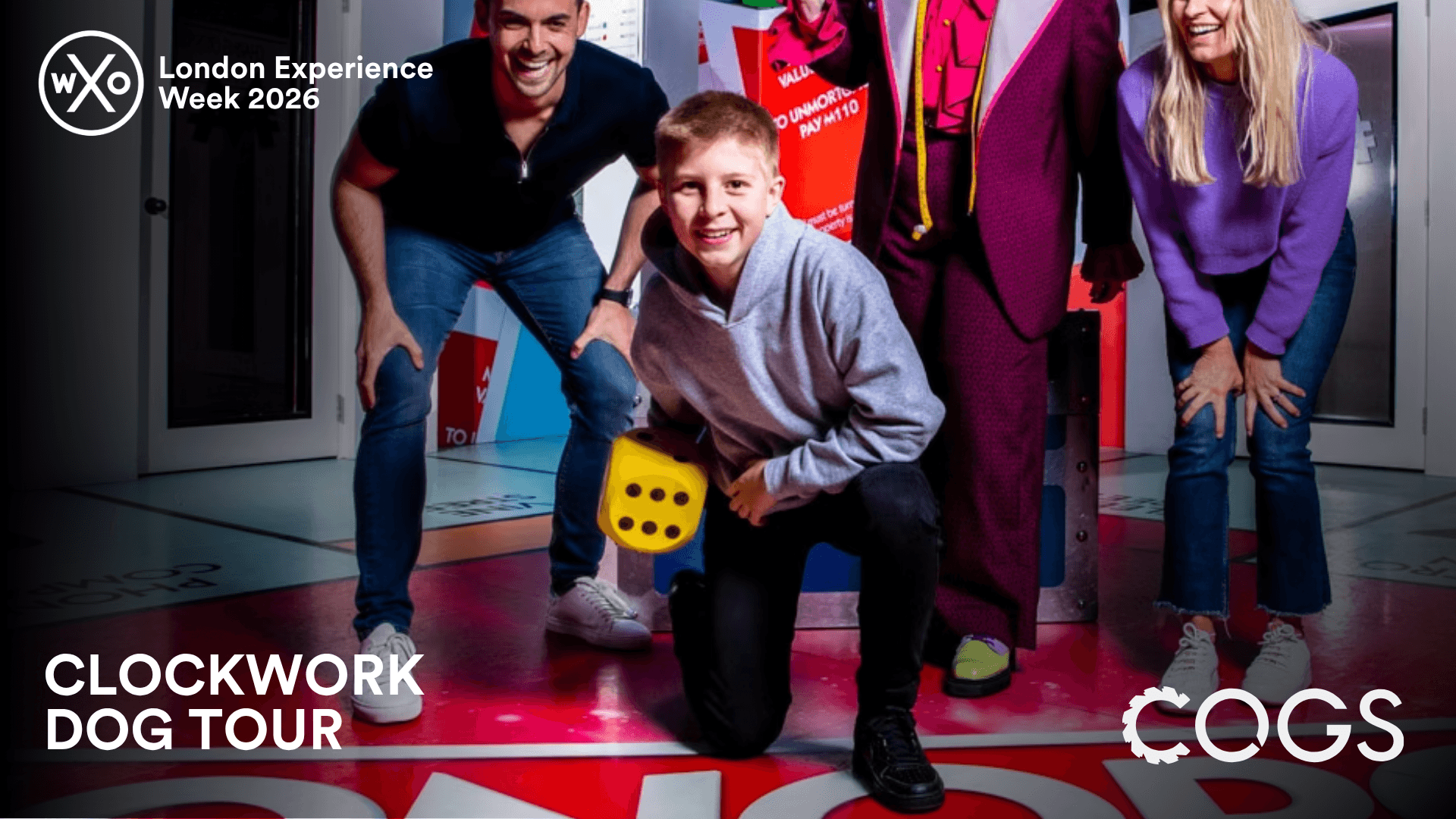 Monopoly Lifesized | Clockwork Dog Show - London Experience Week