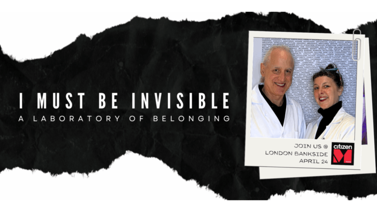 I MUST BE INVISIBLE